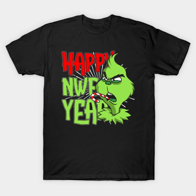 happy new year T-Shirt by Riyadkhandaker